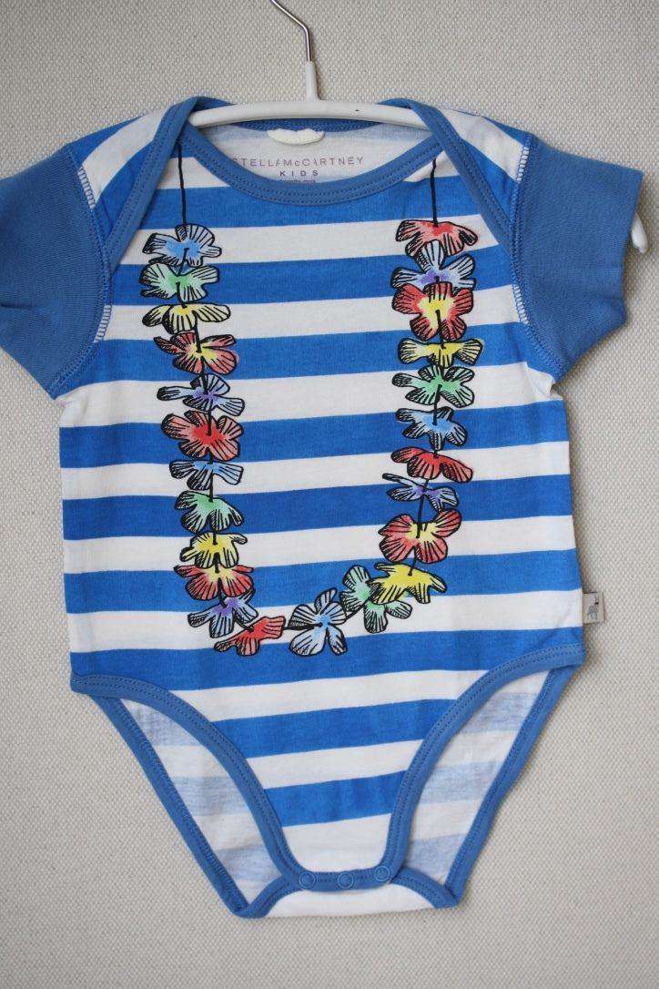STELLA MCCARTNEY KIDS BABY CASSIDY STRIPED SHORTIE 18 MONTHS