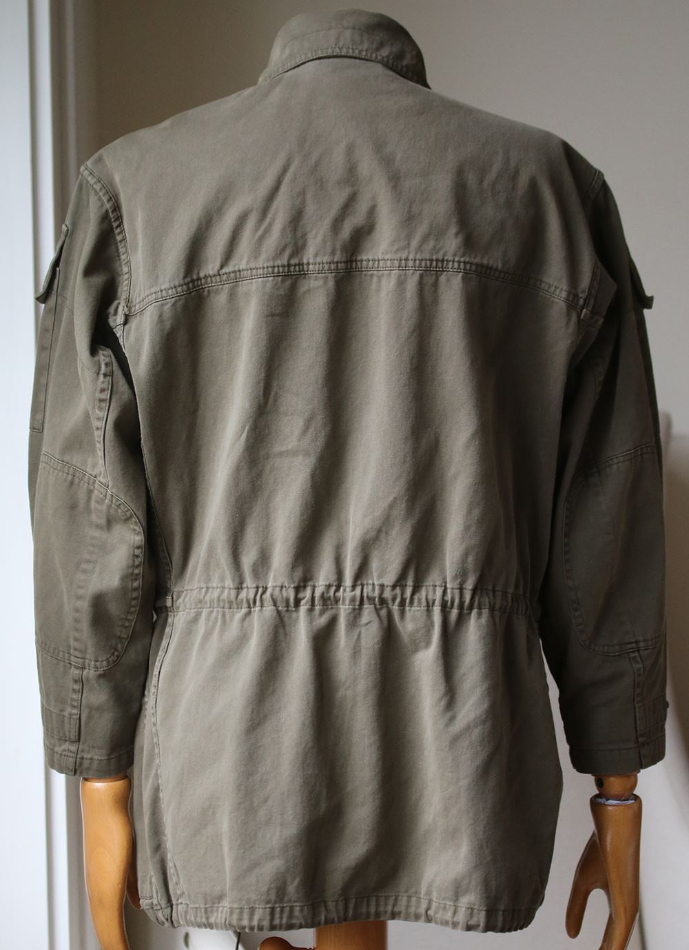 NSF LOKI COTTON TWILL PARKA JACKET SMALL