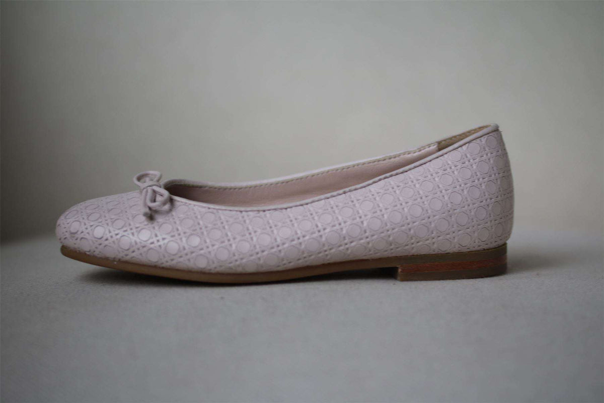 DIOR GIRLS PINK LEATHER CANNAGE SHOES EU 27 UK 9