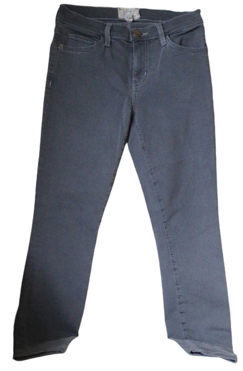 CURRENT ELLIOTT THE STILETTO SKINNY JEANS IN GUNMETAL GREY W27 UK 8/10