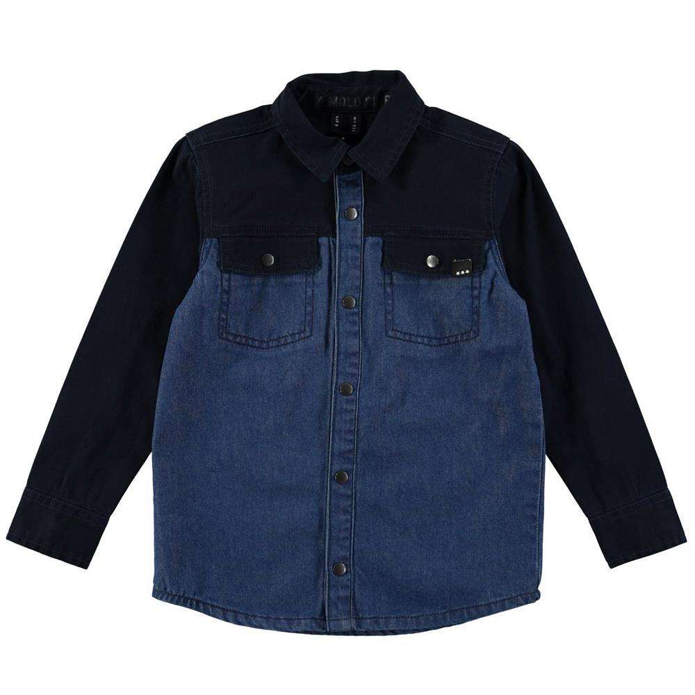 MOLO KIDS BOYS DENIM SHIRT 3-4 YEARS