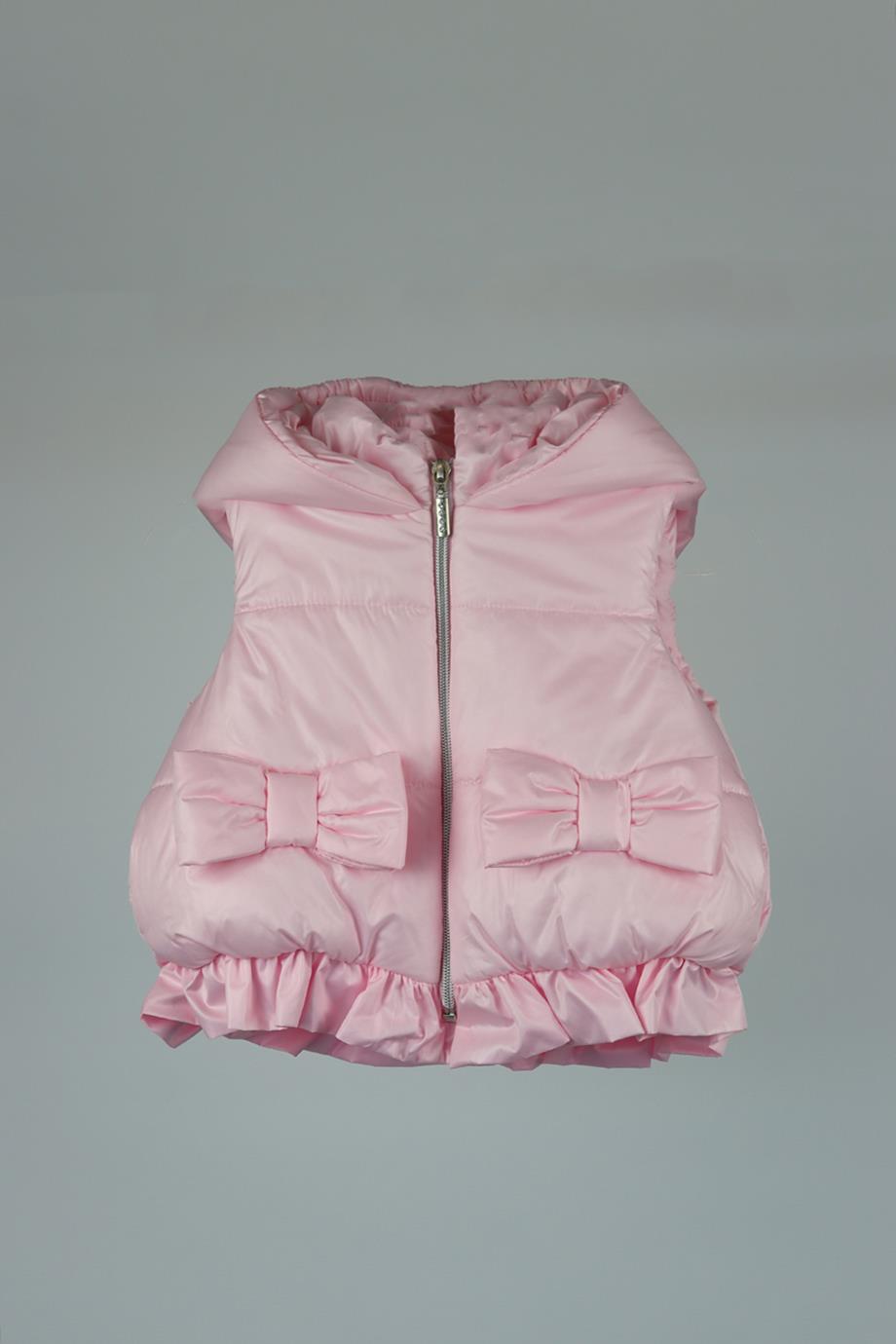 BALLOON CHIC BABY GIRLS PADDED GILET 18 MONTHS