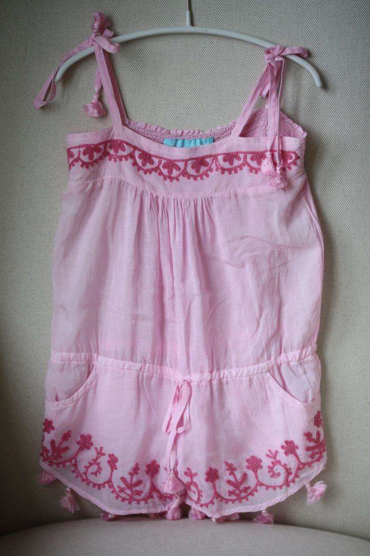 MELISSA ODABASH KIDS BABY EISHA PINK PLAYSUIT ROMPER 4 YEARS