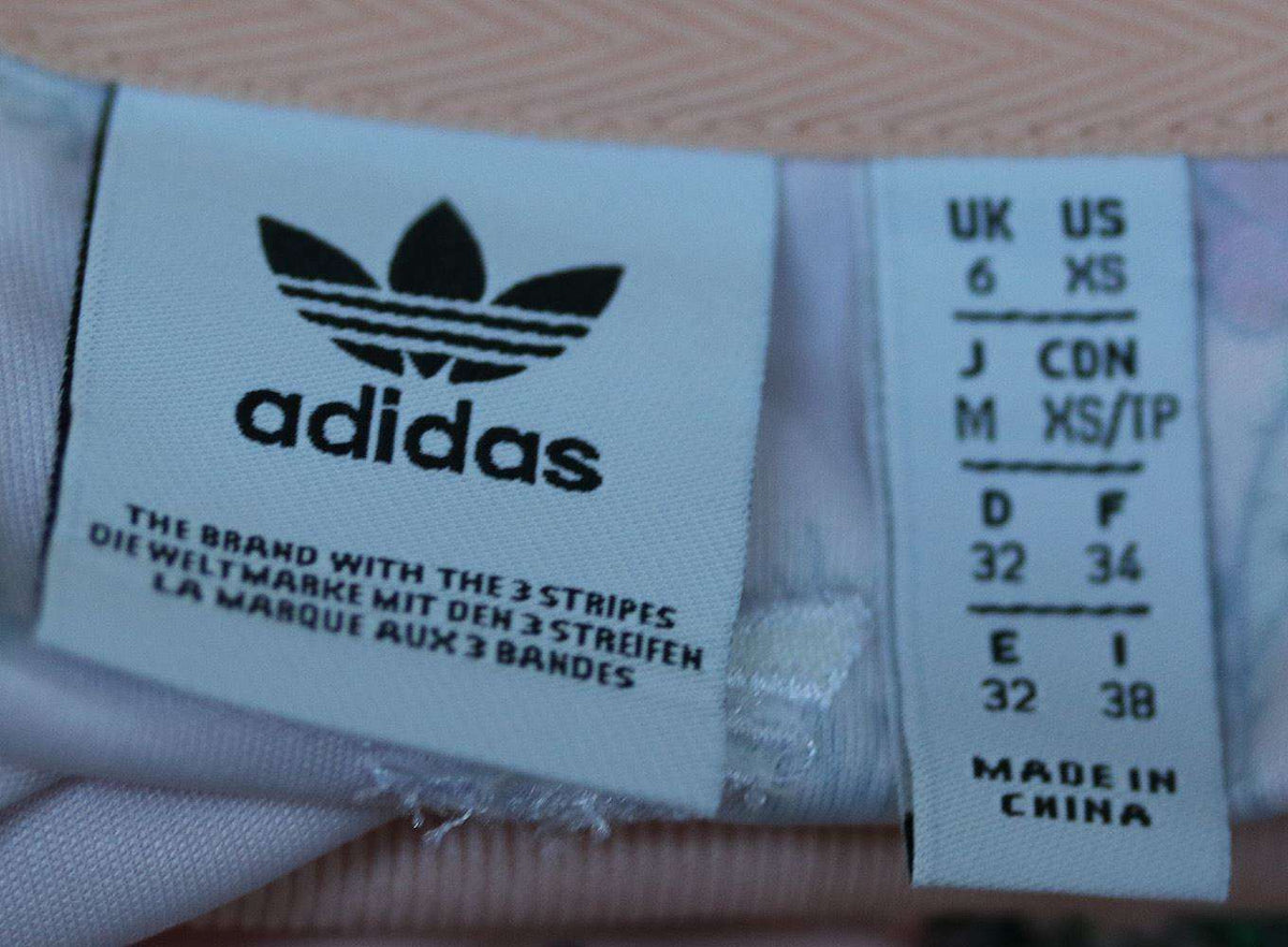 ADIDAS ORIGINALS FLORAL PRINT T-SHIRT DRESS UK 6