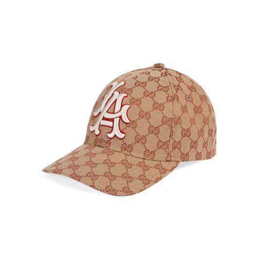 GUCCI LA ANGELS GG SUPREME BASEBALL HAT