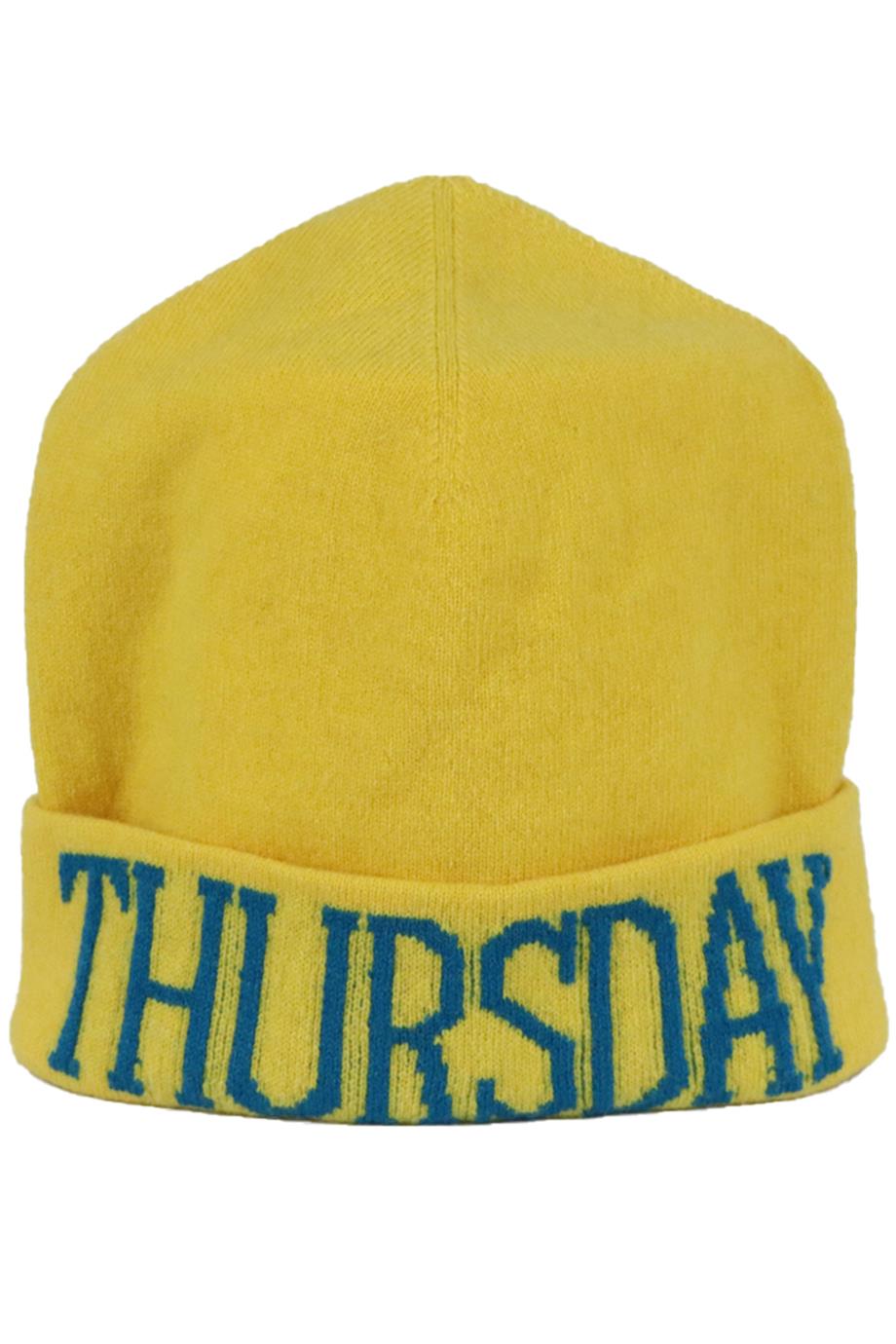 ALBERTA FERRETTI INTARSIA WOOL AND CASHMERE BLEND BEANIE ONE SIZE