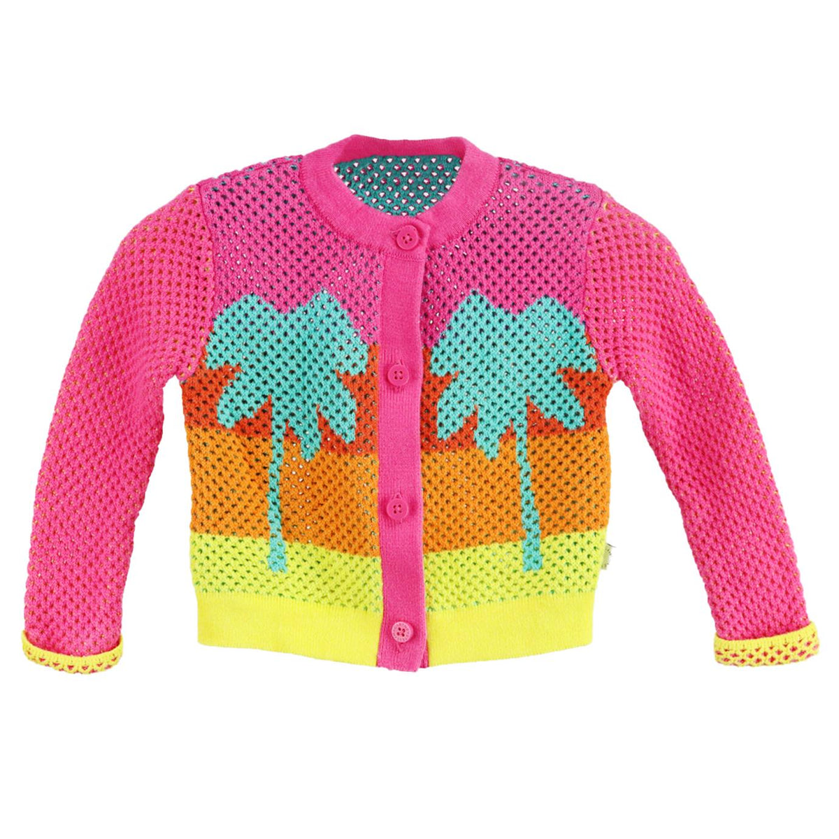 STELLA MCCARTNEY BABY GIRLS COTTON CARDIGAN 6 MONTHS