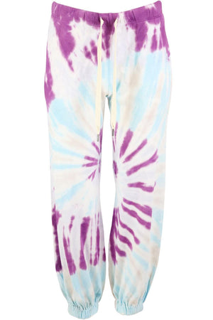NSF TIE DYED COTTON TRACK PANTS SMALL