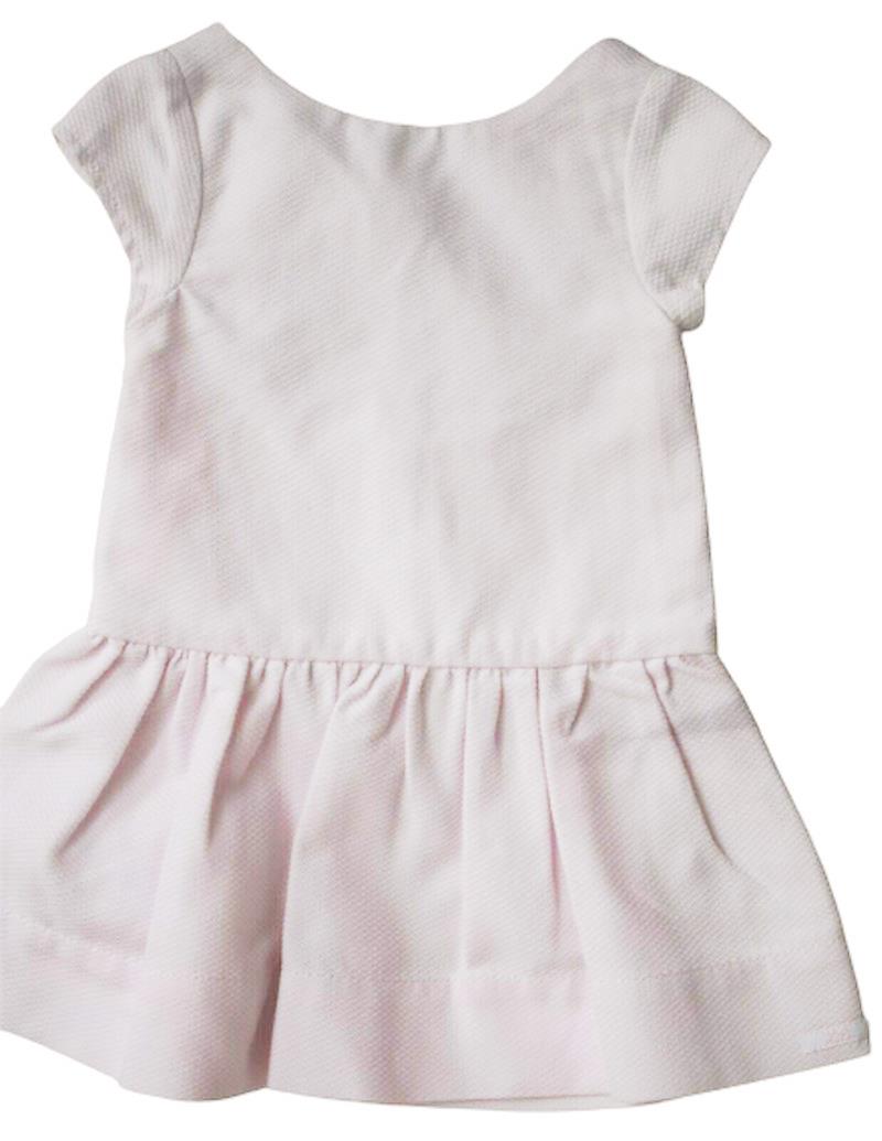 LILI GAUFRETTE GIRLS PINK BOW DRESS 2 YEARS