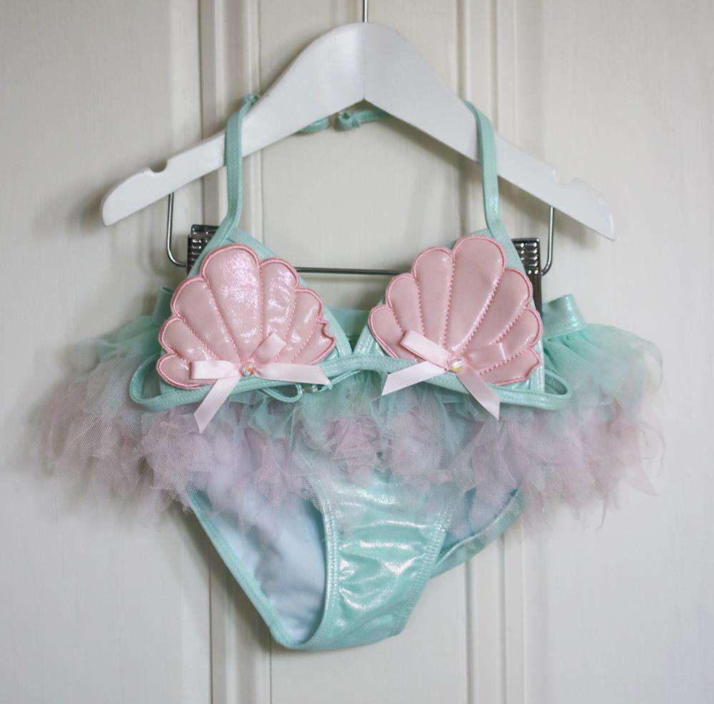 KATE MACK KIDS GIRLS MERMAID BIKINI 6 YEARS