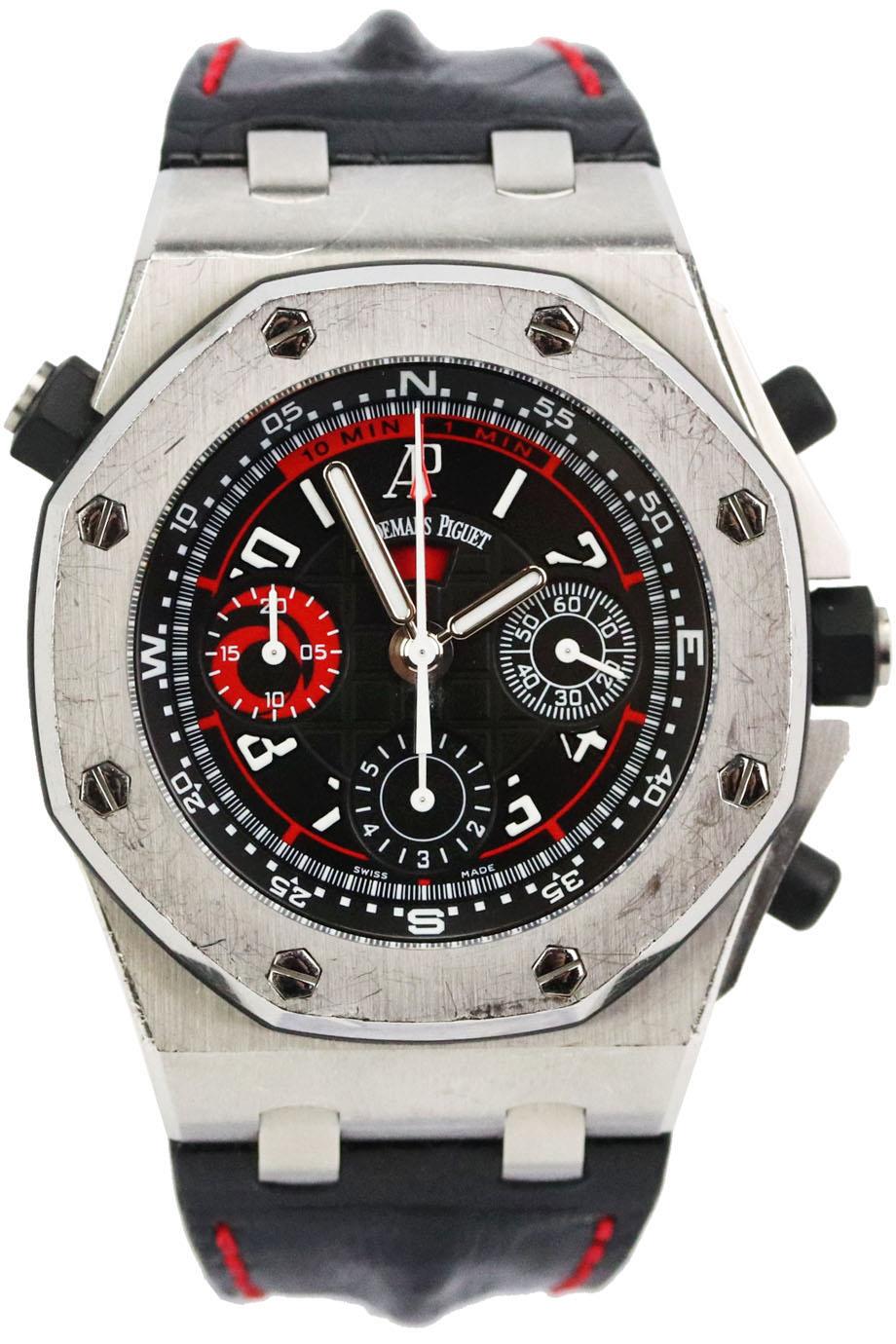 AUDEMAR PIGUET ROYAL OAK OFFSHORE CHRONOGRAPH 42MM ALINGHI POLARIS WRIST WATCH