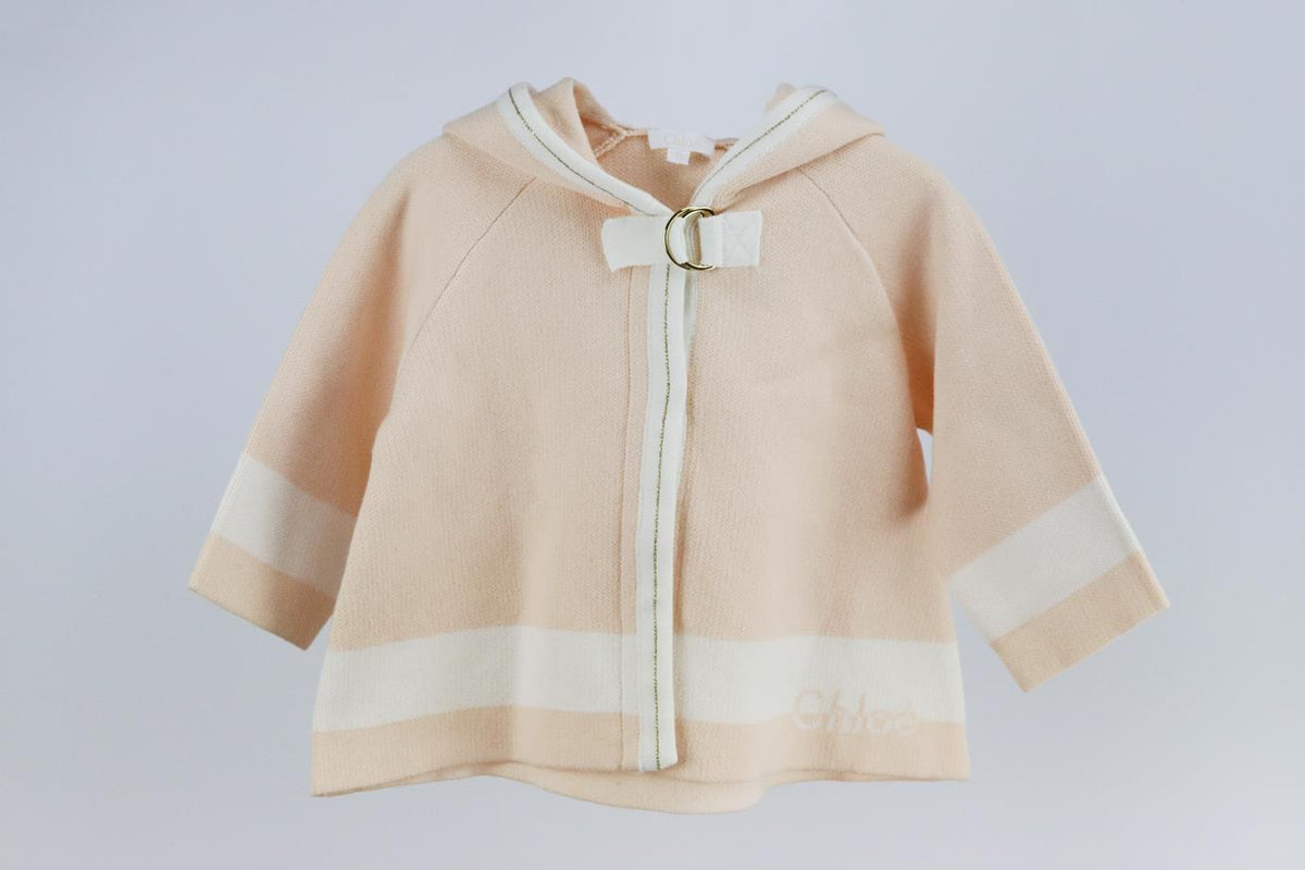 CHLOÉ BABY GIRLS COTTON CARDIGAN 18 MONTHS