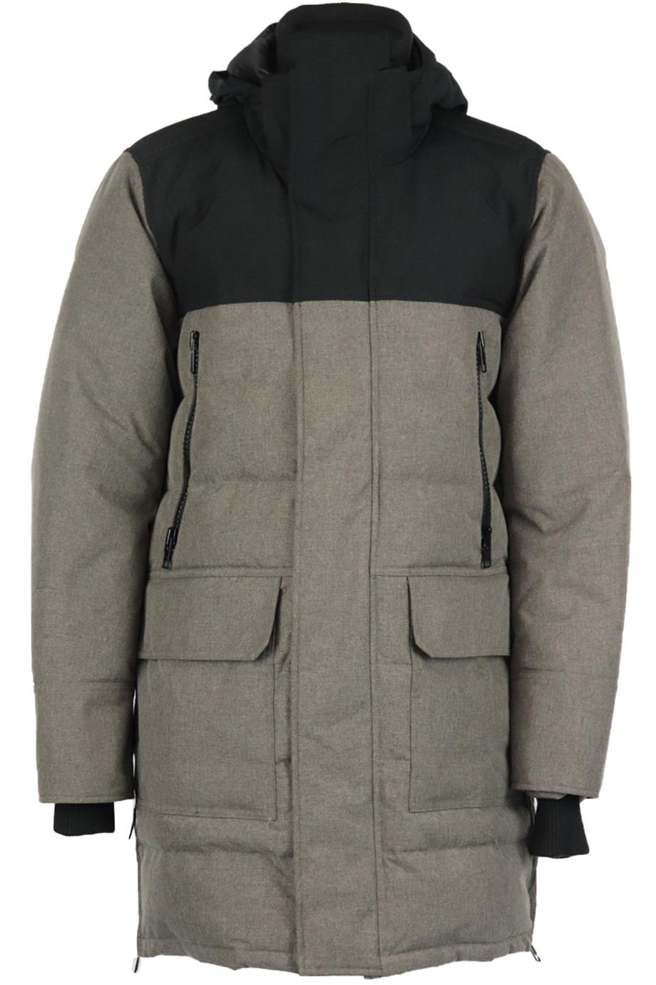 CANADA GOOSE MEN'S HOODED QUILTED SHELL DOWN COAT LARGE