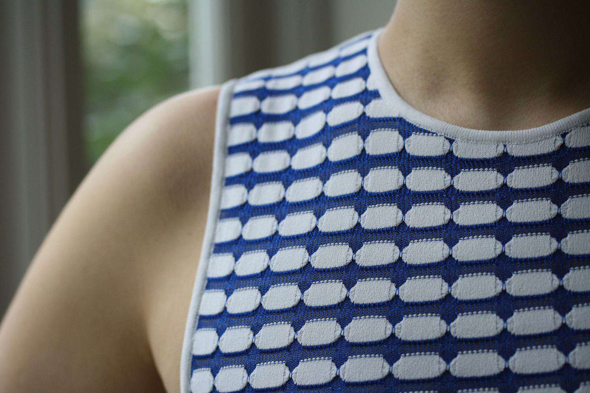 ALEXANDER WANG OPTIC TANK DRESS XS