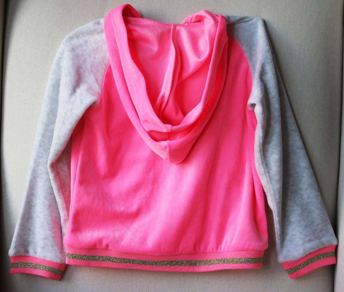 BILLIEBLUSH KIDS GIRLS LOGO VELOUR TRACKSUIT 5 YEARS