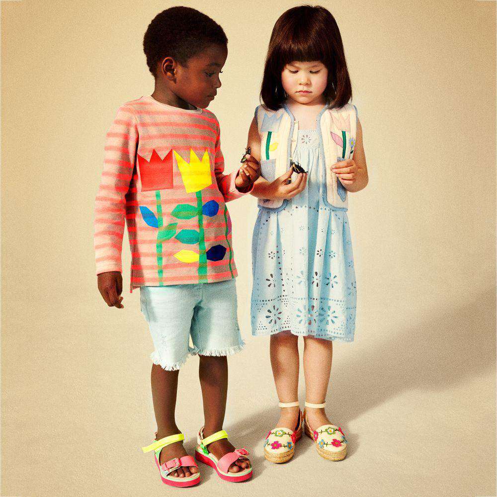 STELLA MCCARTNEY KIDS GIRLS MINT GREEN BRODERIE ANGLAISE DRESS 5 YEARS