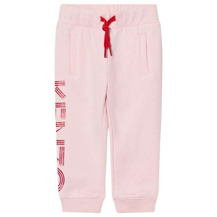 KENZO KIDS GIRLS LOGO PRINT COTTON SWEATPANTS 5 YEARS