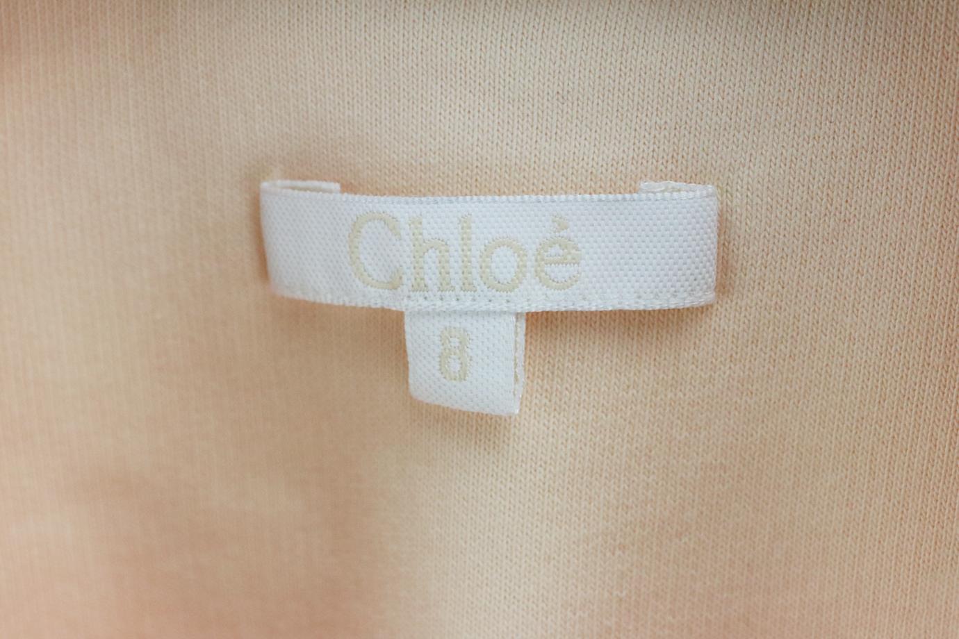 CHLOÉ KIDS GIRLS COTTON JACKET 8 YEARS