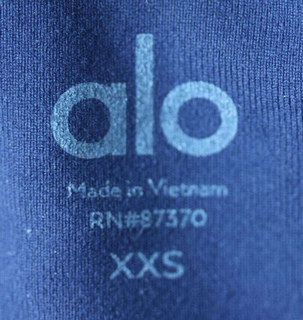 ALO YOGA EPIC SEMI-SHEER LEGGINGS XXSMALL