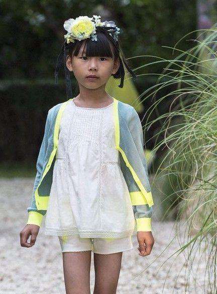 BONPOINT BABY NEON COTTON CARDIGAN 3 YEARS