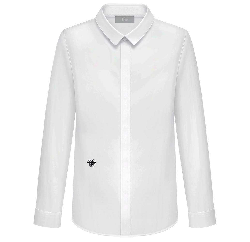 CHRISTIAN DIOR KIDS BOYS COTTON SHIRT 3 YEARS