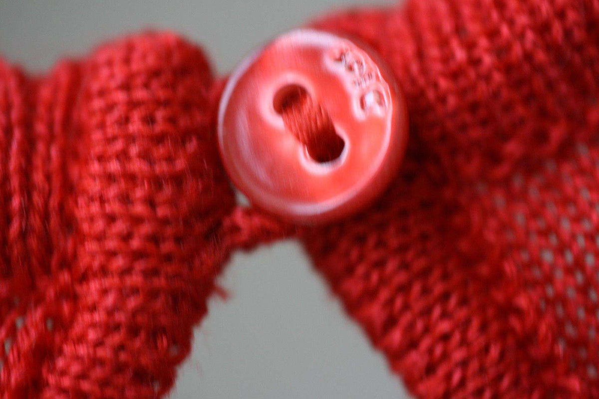 BABY DIOR RED KNITTED DRESS AND CARDIGAN 2 YEARS