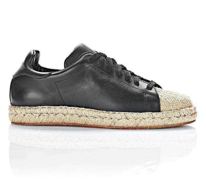 ALEXANDER WANG RIAN ESPADRILLE LEATHER SNEAKERS EU 40 UK 7 US 10
