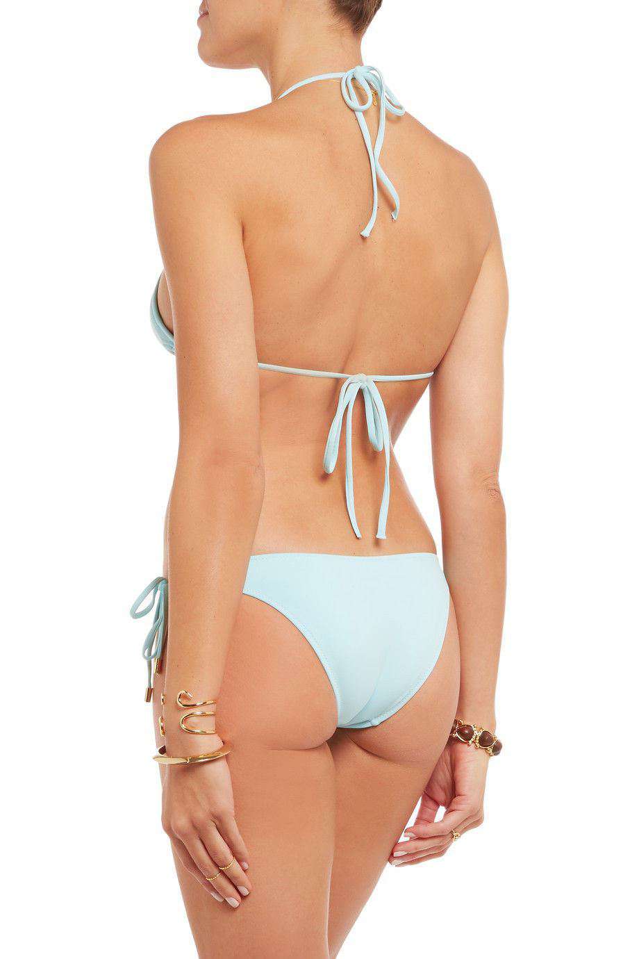 MELISSA ODABASH PALM BLUE BIKINI UK 10/16