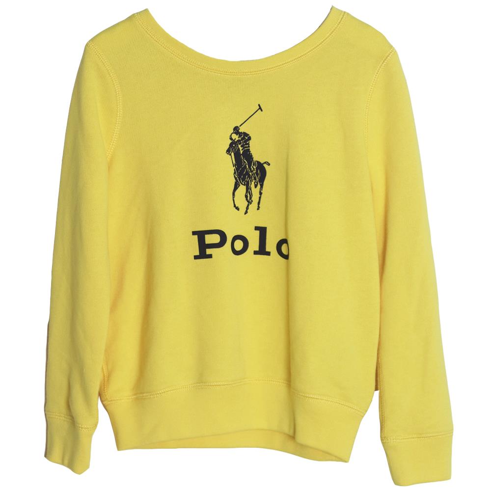 POLO RALPH LAUREN KIDS GIRLS COTTON SWEATSHIRT 6 YEARS