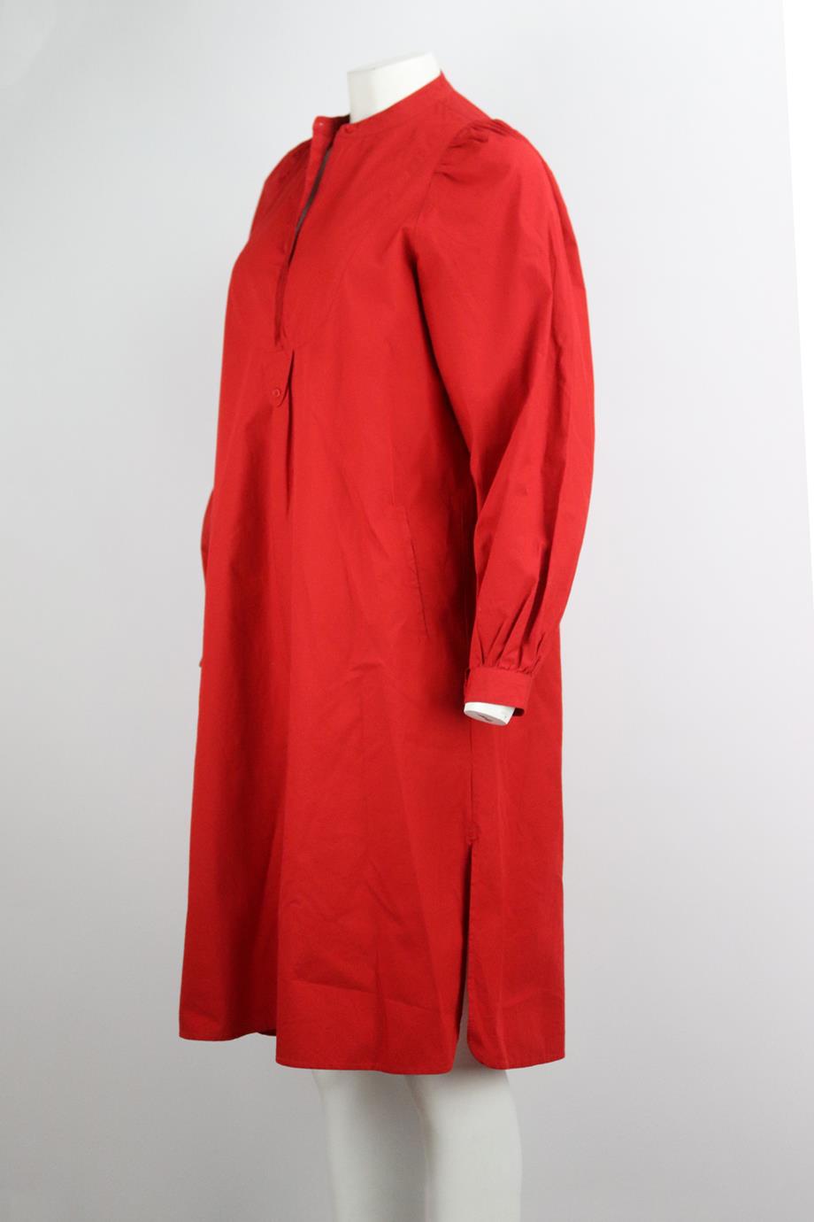 ANTIK BATIK COTTON POPLIN DRESS MEDIUM