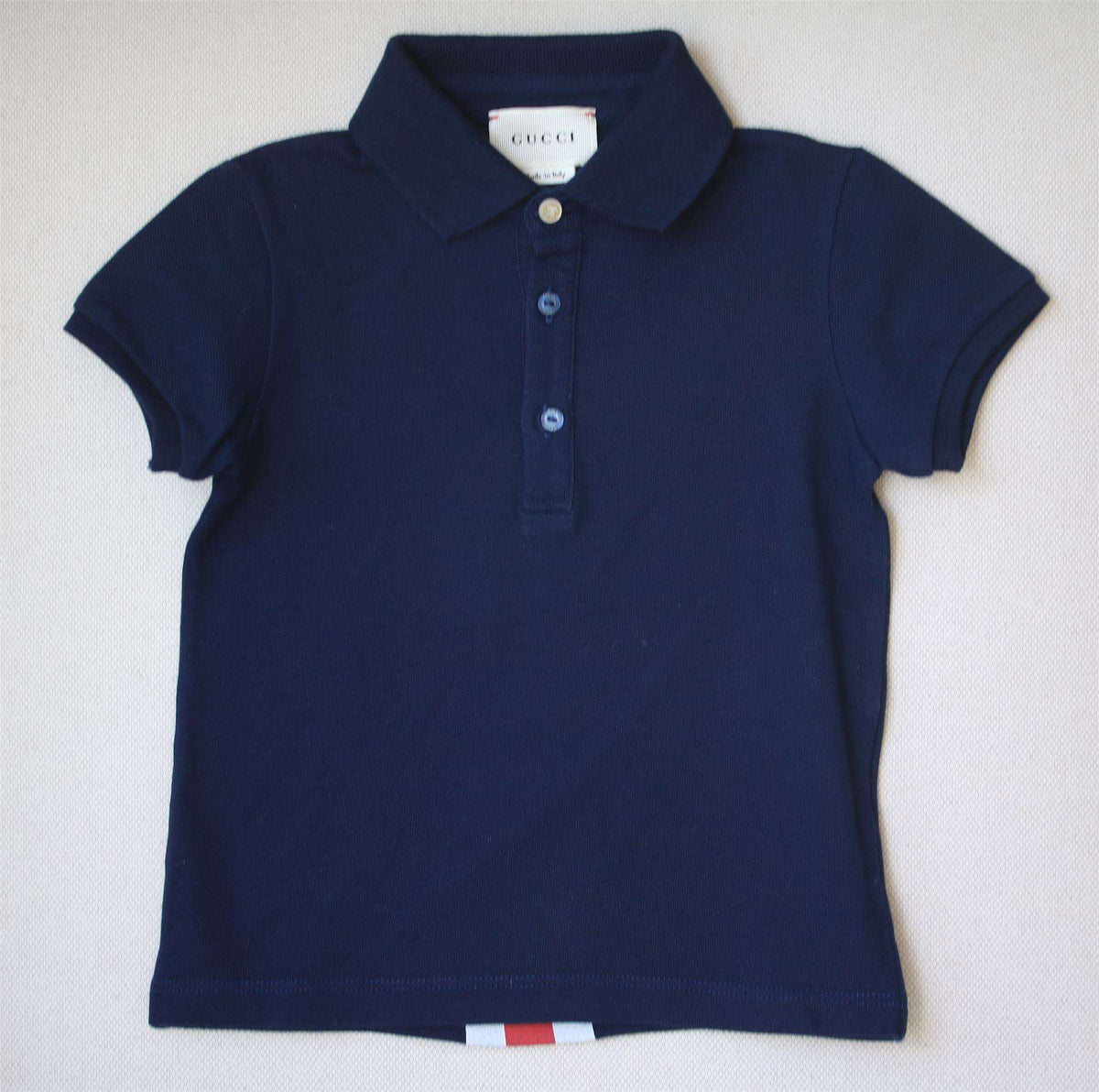 GUCCI BABY BLUE POLO TOP 12-18 MONTHS