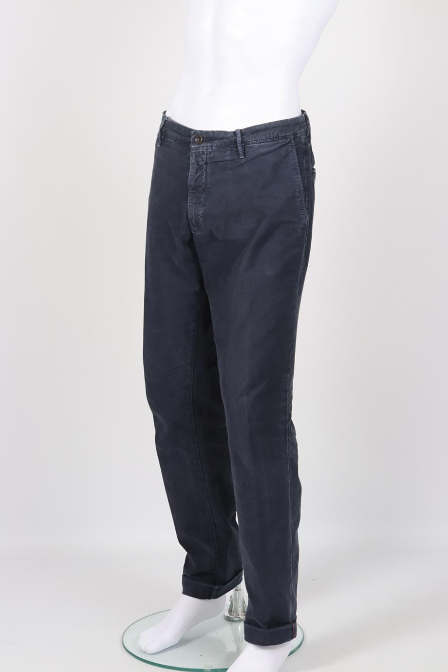 INCOTEX MEN'S COTTON BLEND STRAIGHT LEG PANTS UK/US WAIST 38