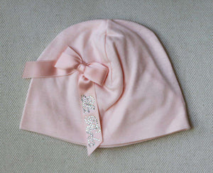LA PERLA BABY GIRLS COTTON HAT 3 MONTHS