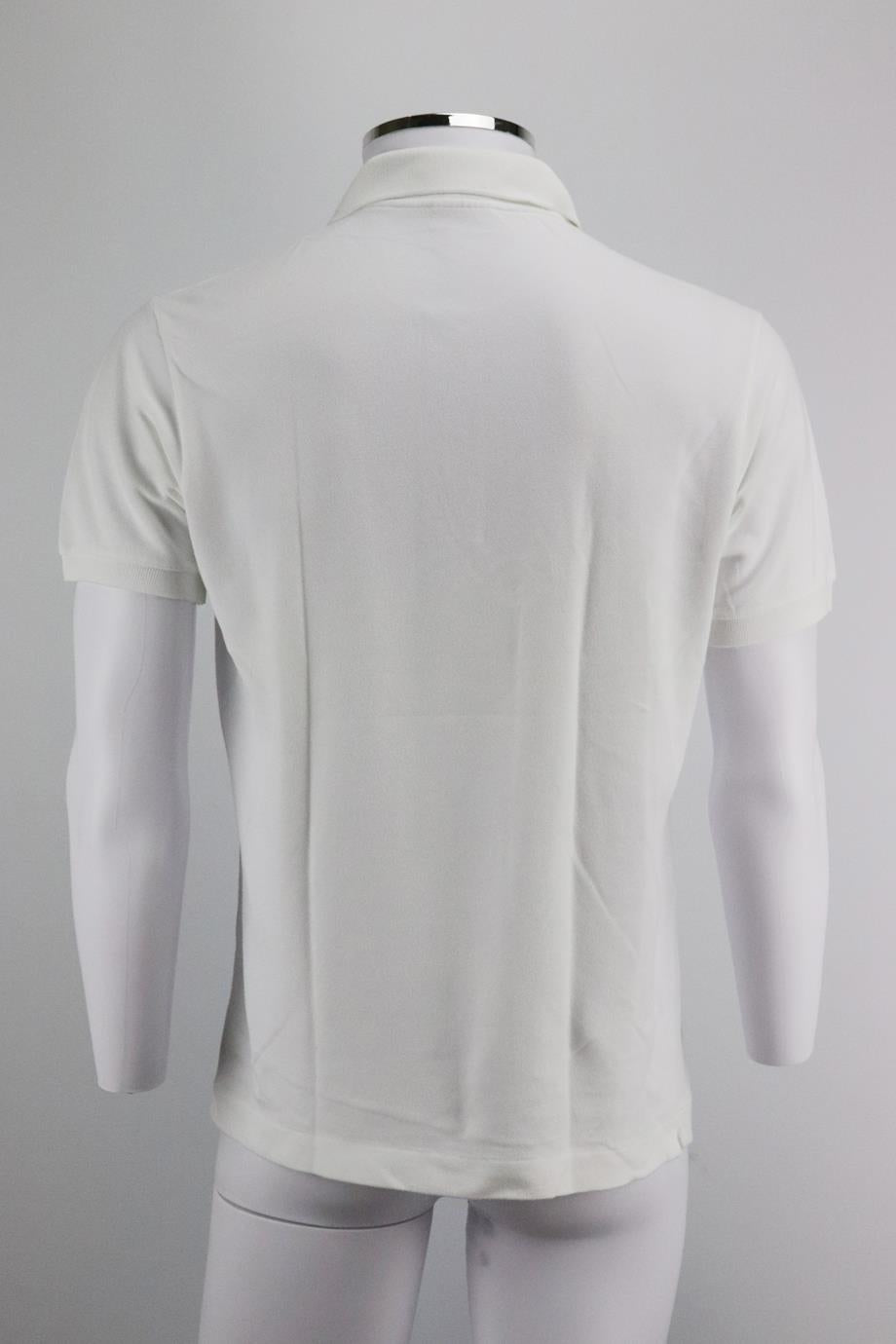 LACOSTE MEN'S SLIM FIT COTTON PIQUÉ POLO SHIRT MEDIUM
