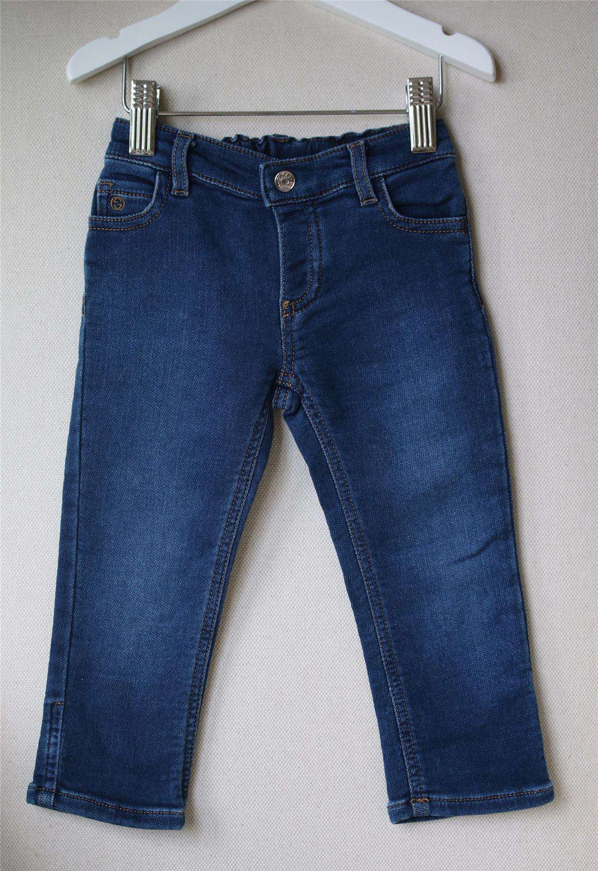 GUCCI BABY BLUE JEANS 9-12 MONTHS
