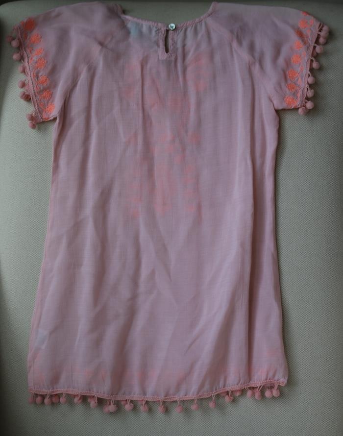 MELISSA ODABASH GIRLS PINK SOPHIA KAFTAN 4 YEARS