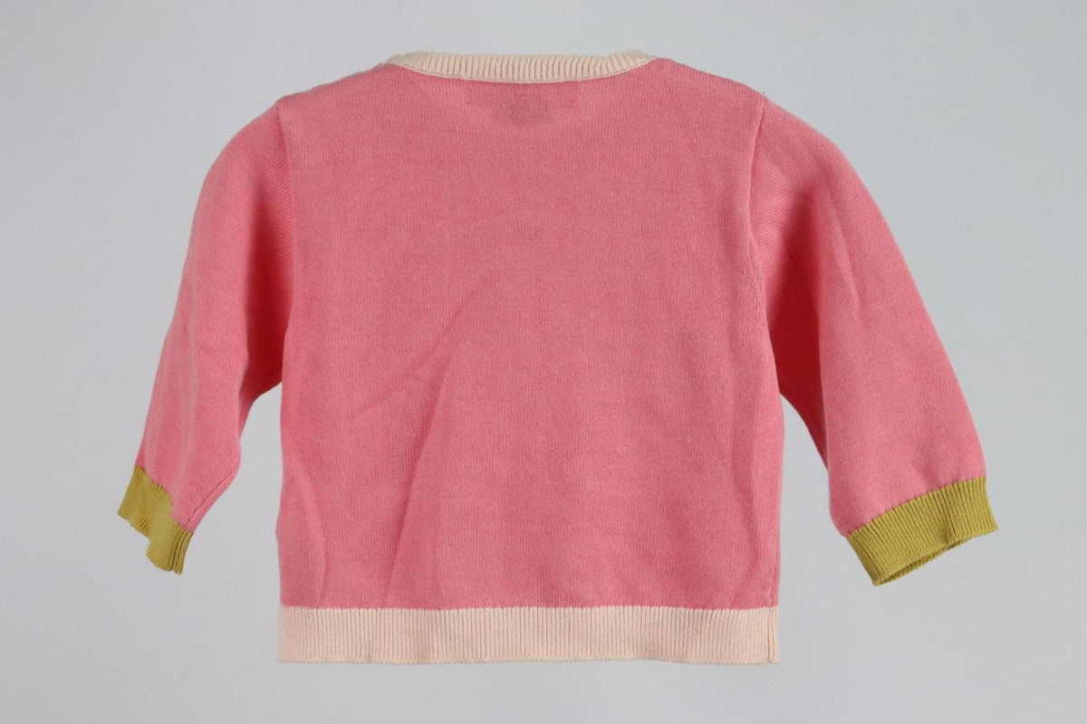 BONPOINT BABY GIRLS COTTON SWEATER 12 MONTHS