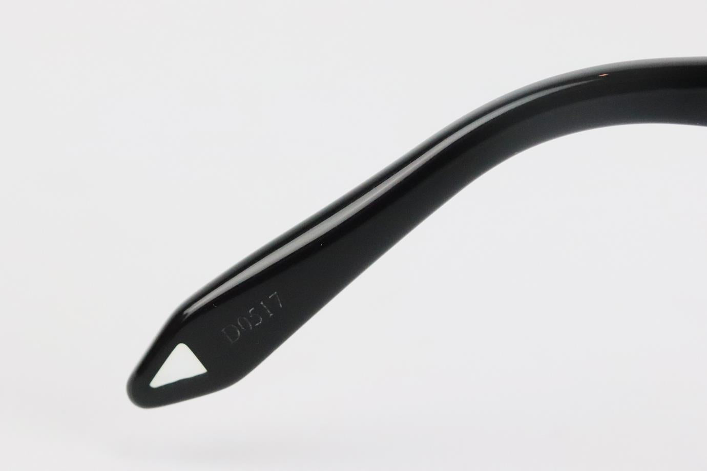 VICTORIA BECKHAM SQUARE FRAME ACETATE SUNGLASSES