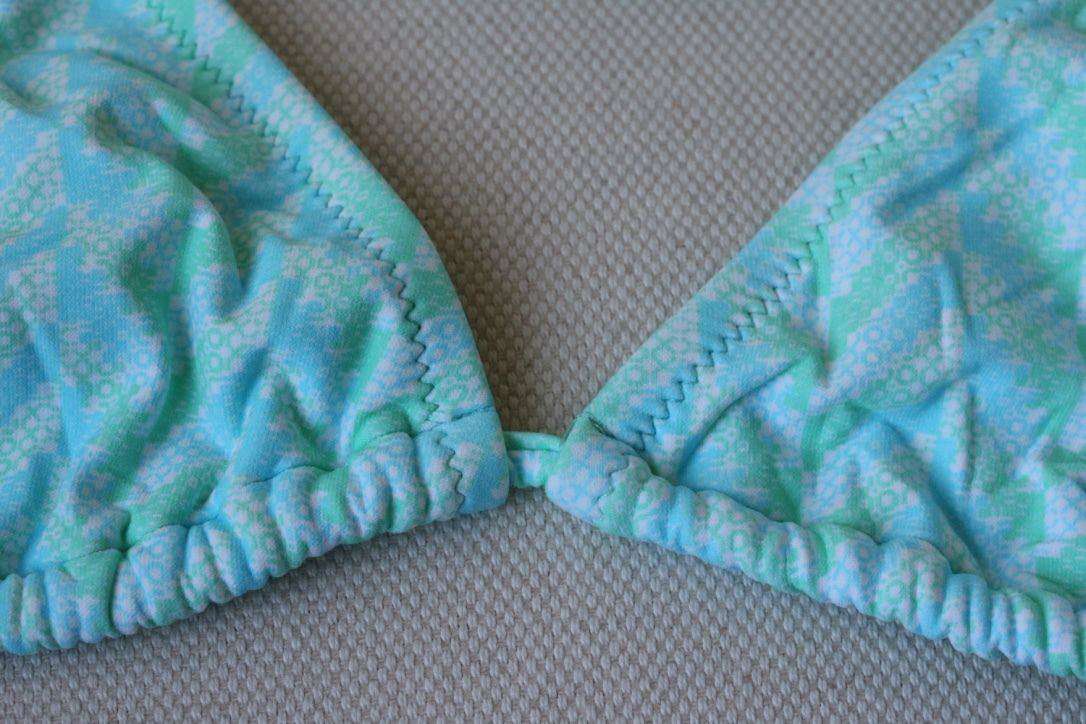 MELISSA ODABASH PORTUGAL AQUA PRINT BIKINI UK 10/14