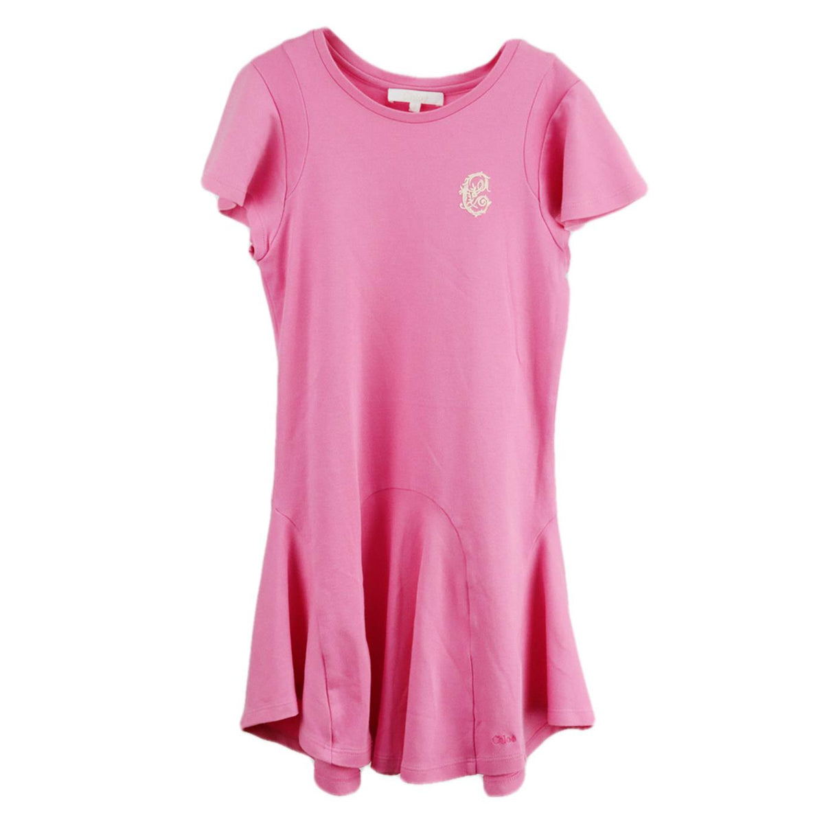 CHLOÉ KIDS GIRLS COTTON DRESS 8 YEARS
