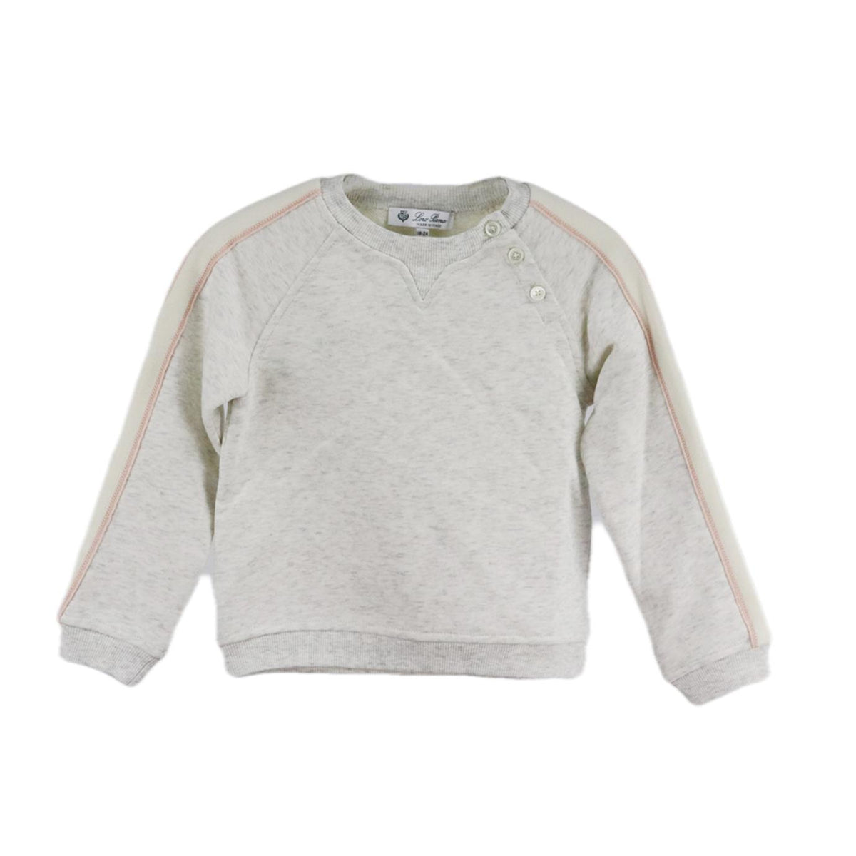LORO PIANA BABY GIRLS COTTON SWEATER 18-24 MONTHS