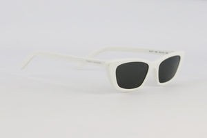 SAINT LAURENT CAT EYE ACETATE SUNGLASSES