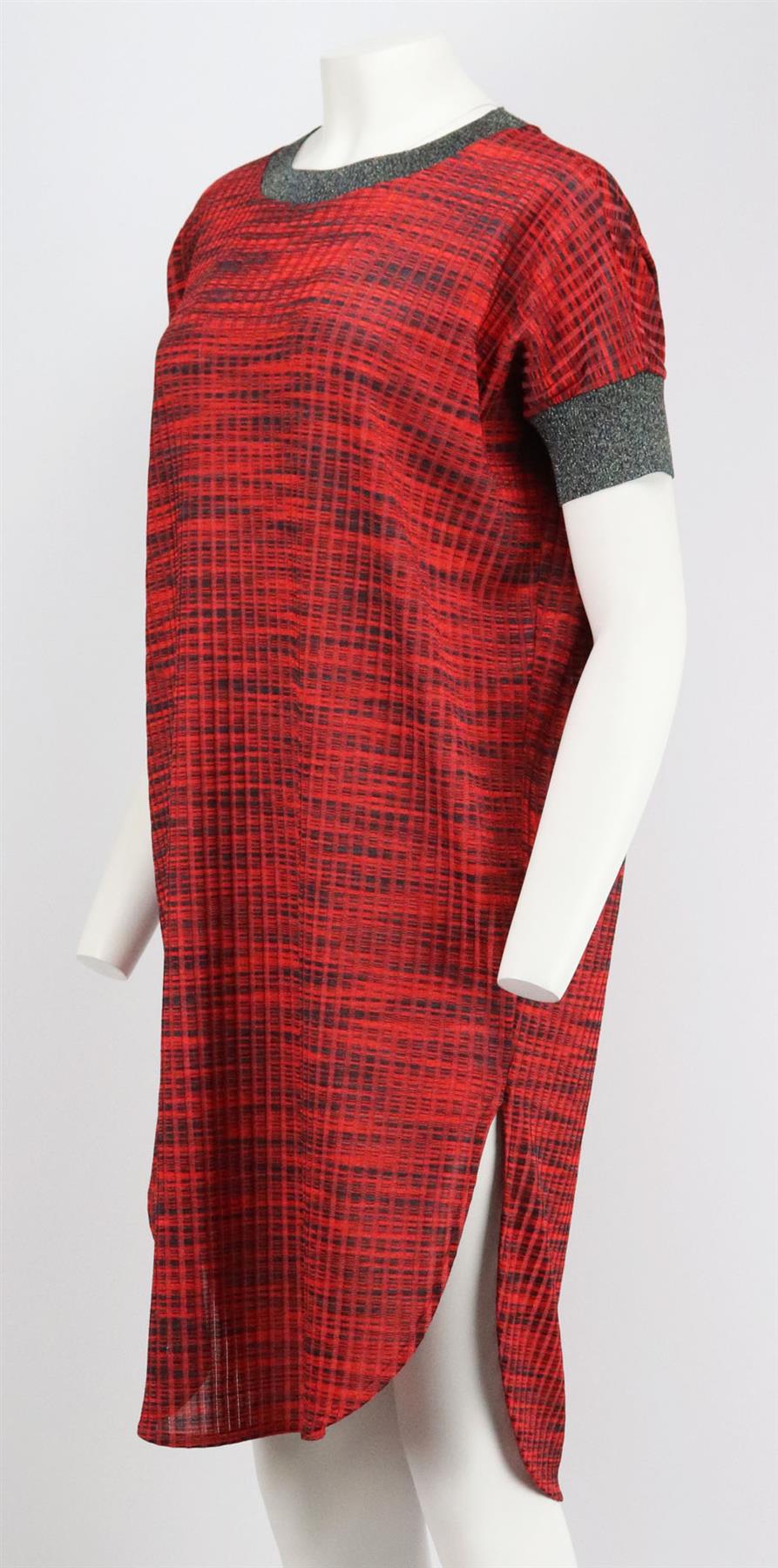 BY MALENE BIRGER RIBBED KNIT MIDI DRESS LARGE