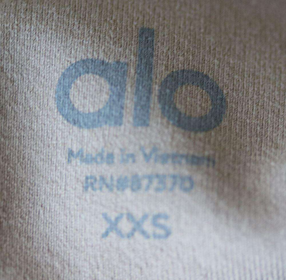 ALO YOGA HIGH WAISTED MOTO LEGGINGS XXSMALL