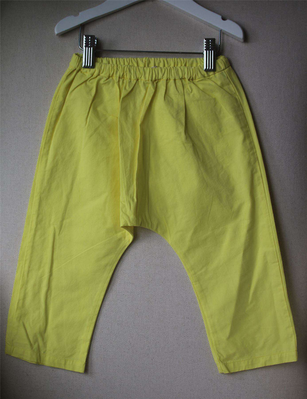 BONPOINT BABY YELLOW GARDEN TROUSERS 2 YEARS