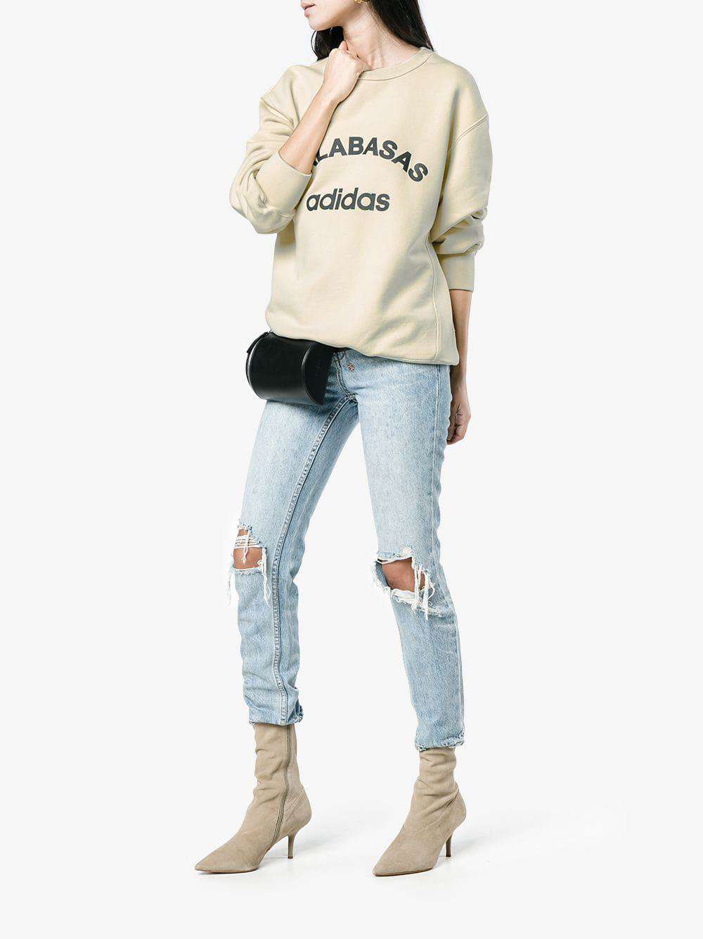 YEEZY X ADIDAS SEASON 5 CALABASAS CREW SWEATER XSMALL