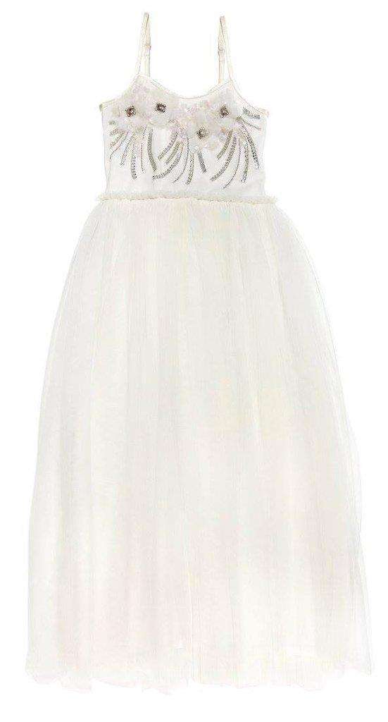 TUTU DU MONDE GIRLS IVORY GOLDEN CAGE TUTU DRESS 2-3 YEARS