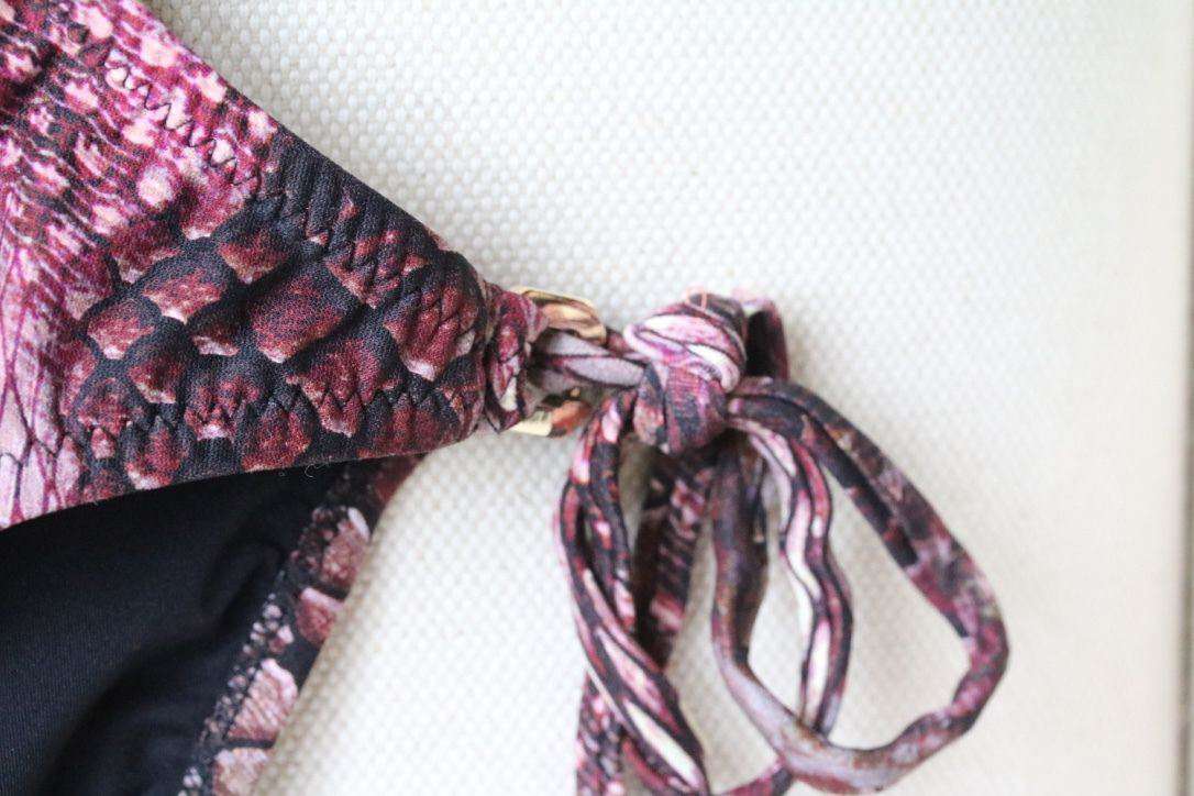 MELISSA ODABASH AMALFI LIZARD PRINT SWIMSUIT UK 10