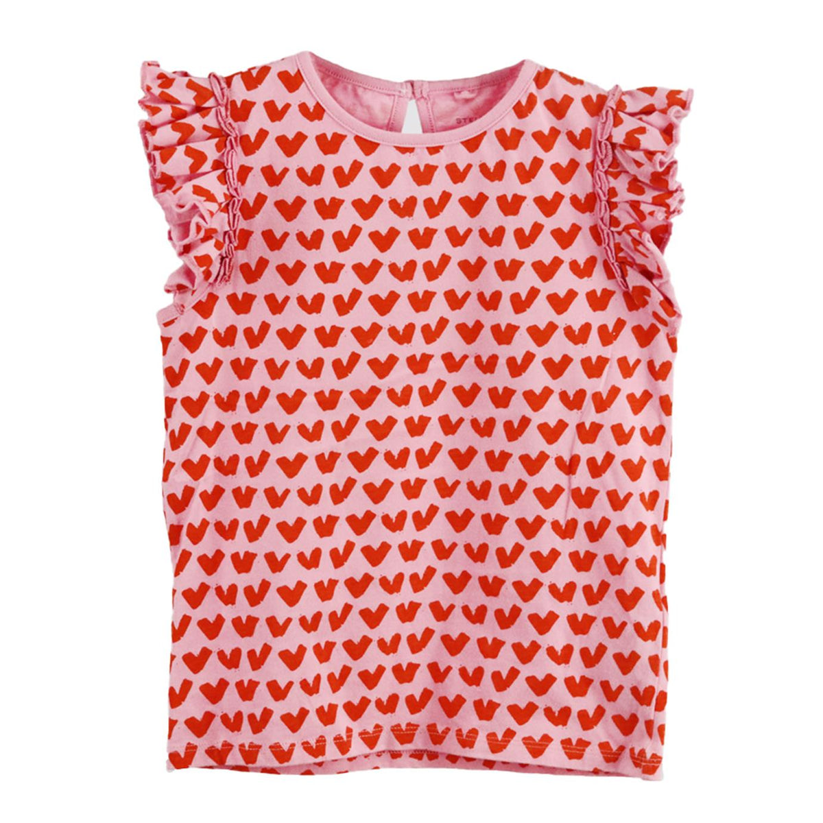 STELLA MCCARTNEY KIDS GIRLS COTTON TOP AND SHORTS SET 8 YEARS