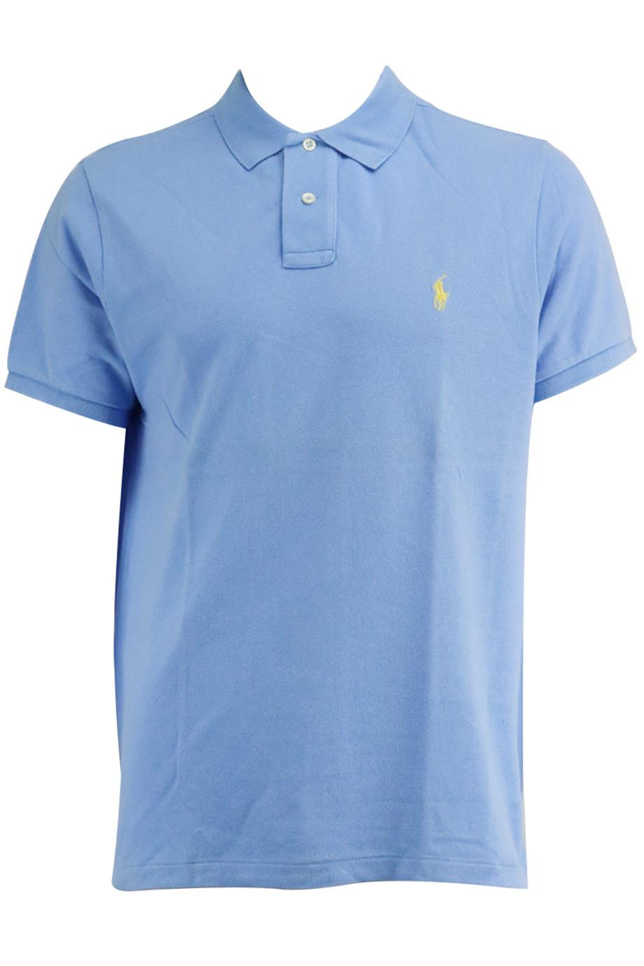 POLO RALPH LAUREN MEN'S SLIM FIT COTTON PIQUÉ POLO SHIRT LARGE